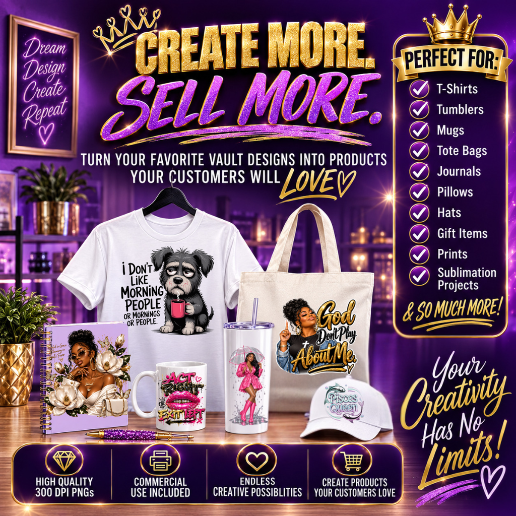 All-Access PNG Vault | Lifetime Digital Design Collection
